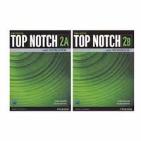 کتاب Top Notch 2 اثر Joan Saslow and Allen Ascher انتشارات هدف نوین 2 جلدی