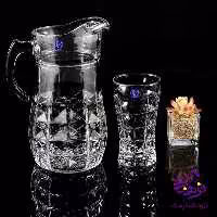 پارچ و لیوان اکوامارین کادو نوری (4دک)