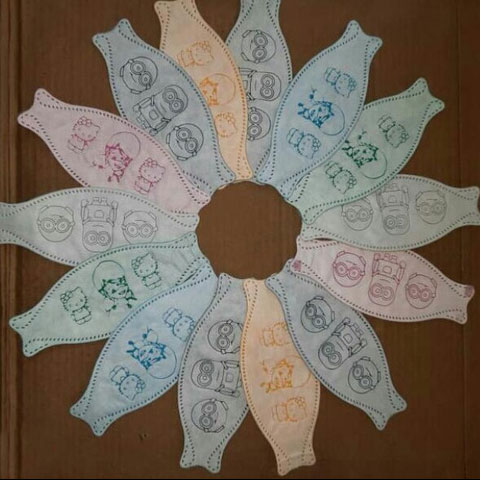 ماسک سه بعدی کودک