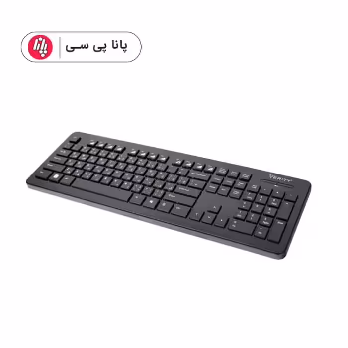 کیبورد بیسیم VERITY V-KB6112W-N