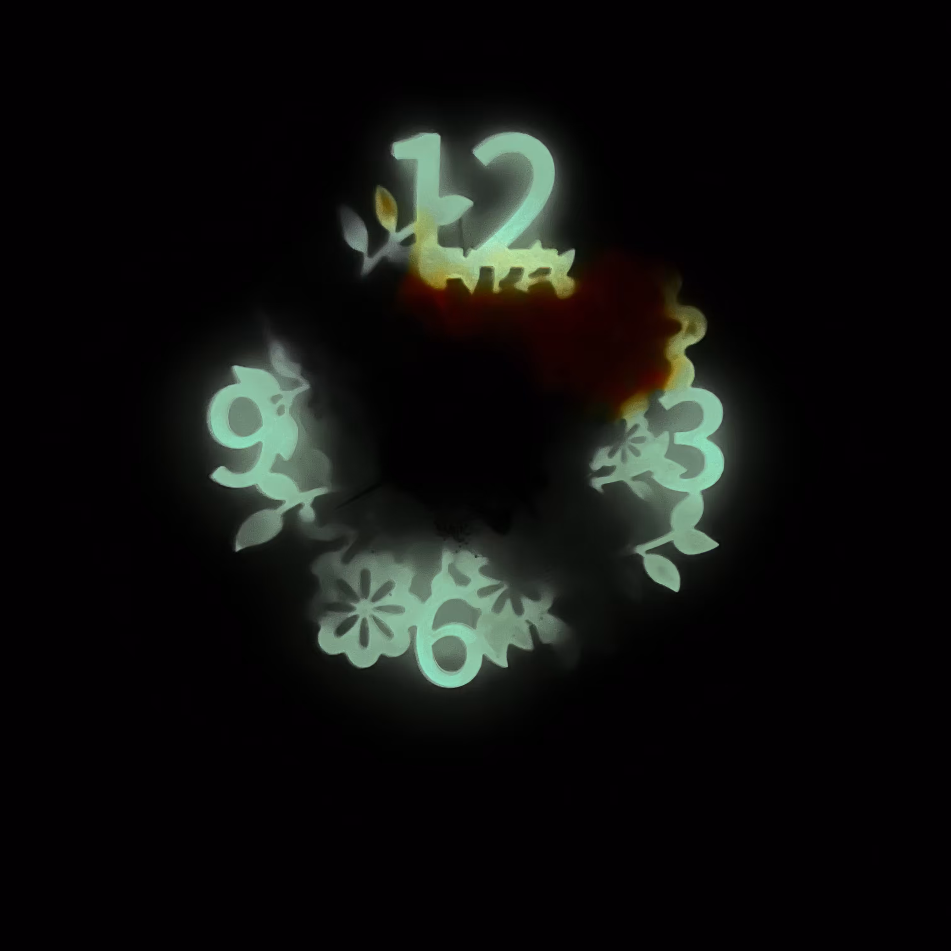 ساعت شبرنگ مدل چندرنگ