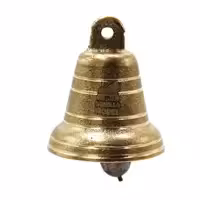 آویز تزیینی مدل زنگوله گوریلا کد YPB-GOLABI-55MM