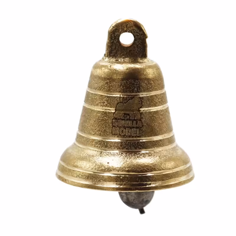 آویز تزیینی مدل زنگوله گوریلا کد YPB-GOLABI-55MM