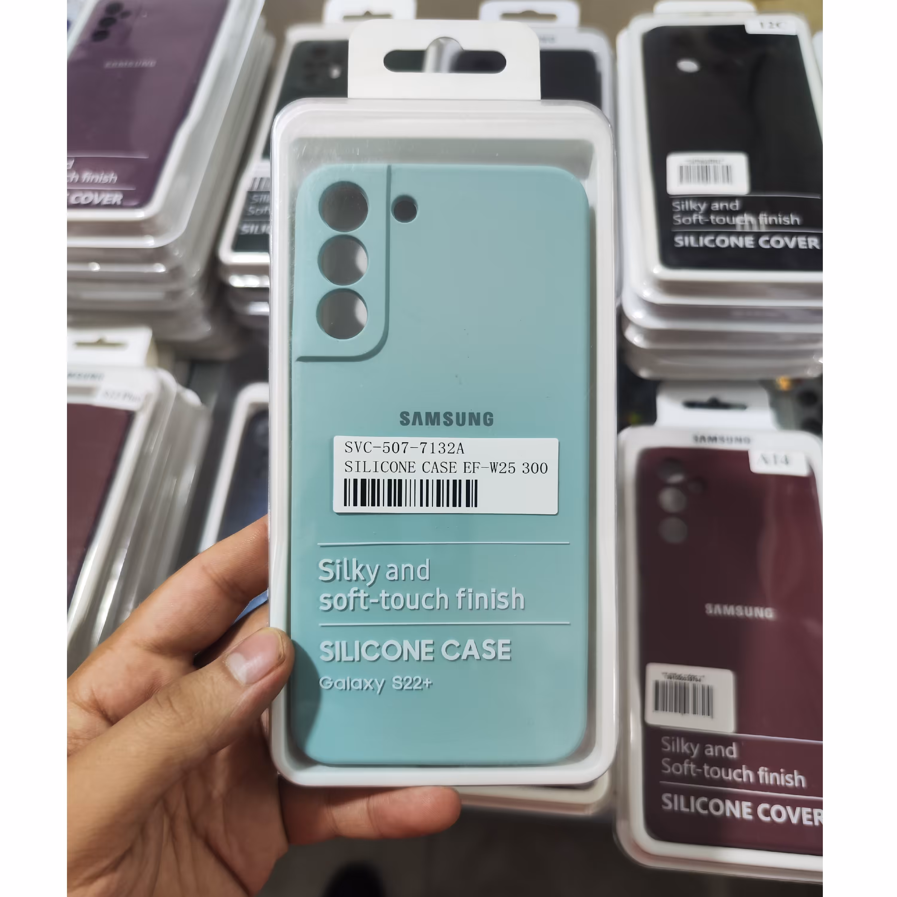 قاب سیلیکونی اورجینال   S22 PLUS ( قابل تخفیف ) کد 1