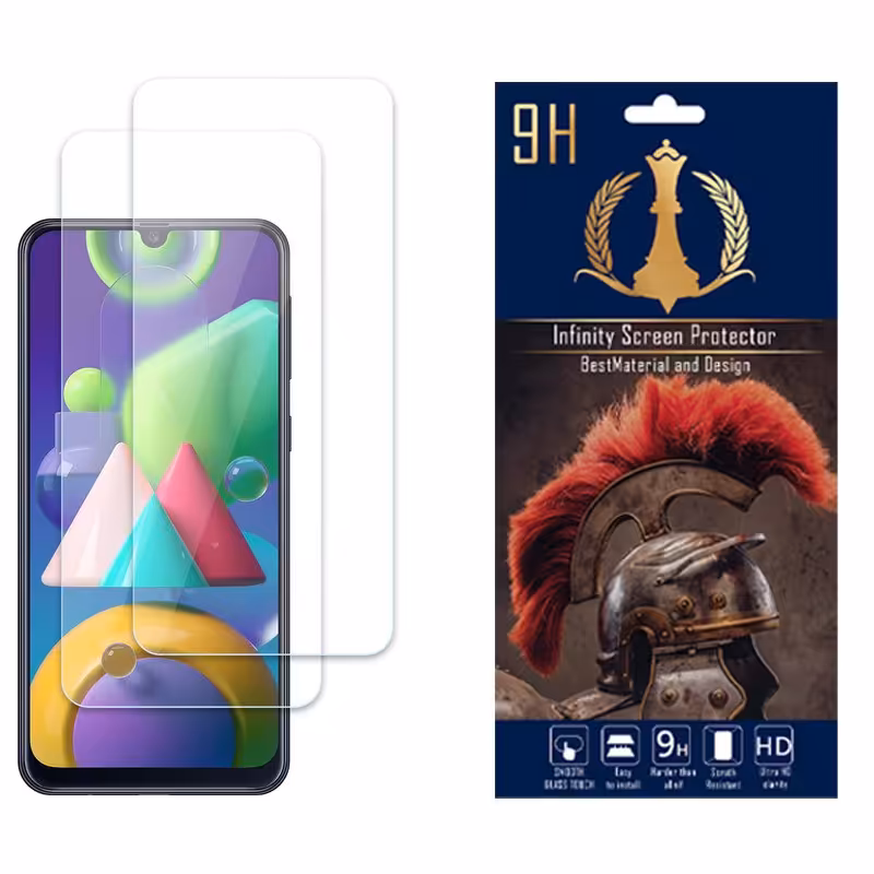 محافظ صفحه نمایش اینفینیتی مدل Nanoمناسب برای سامسونگ Galaxy M21  بسته دو عددی