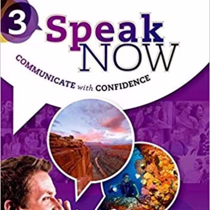 کتاب زبان 3 speak now همراه با کتاب  کار و سی دی