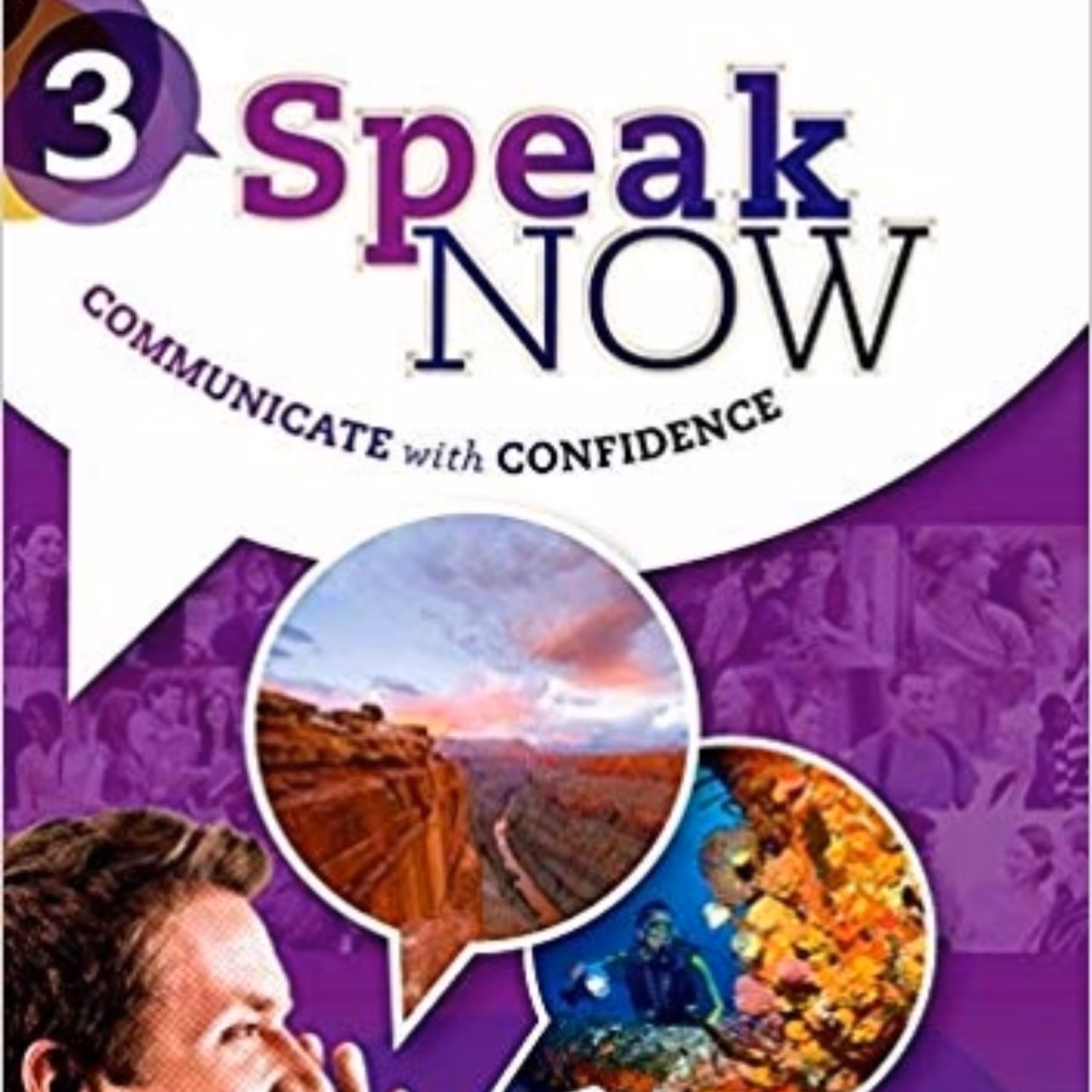 کتاب زبان 3 speak now همراه با کتاب  کار و سی دی