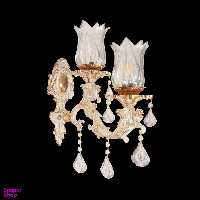 لوستر دو شعله چشمه نور کد M3436/1+1