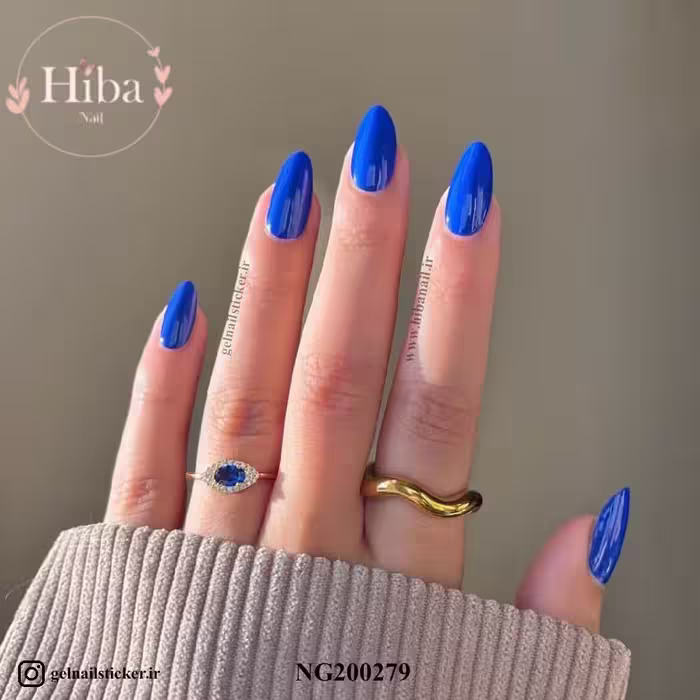 استیکر ژله ای کاشت ناخن (نیل رپ)_کد NG200279