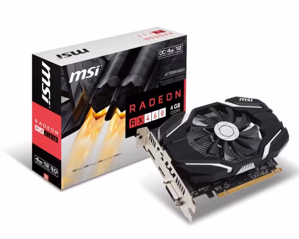 کارت گرافیک ام اس آی RX 460 4G OC