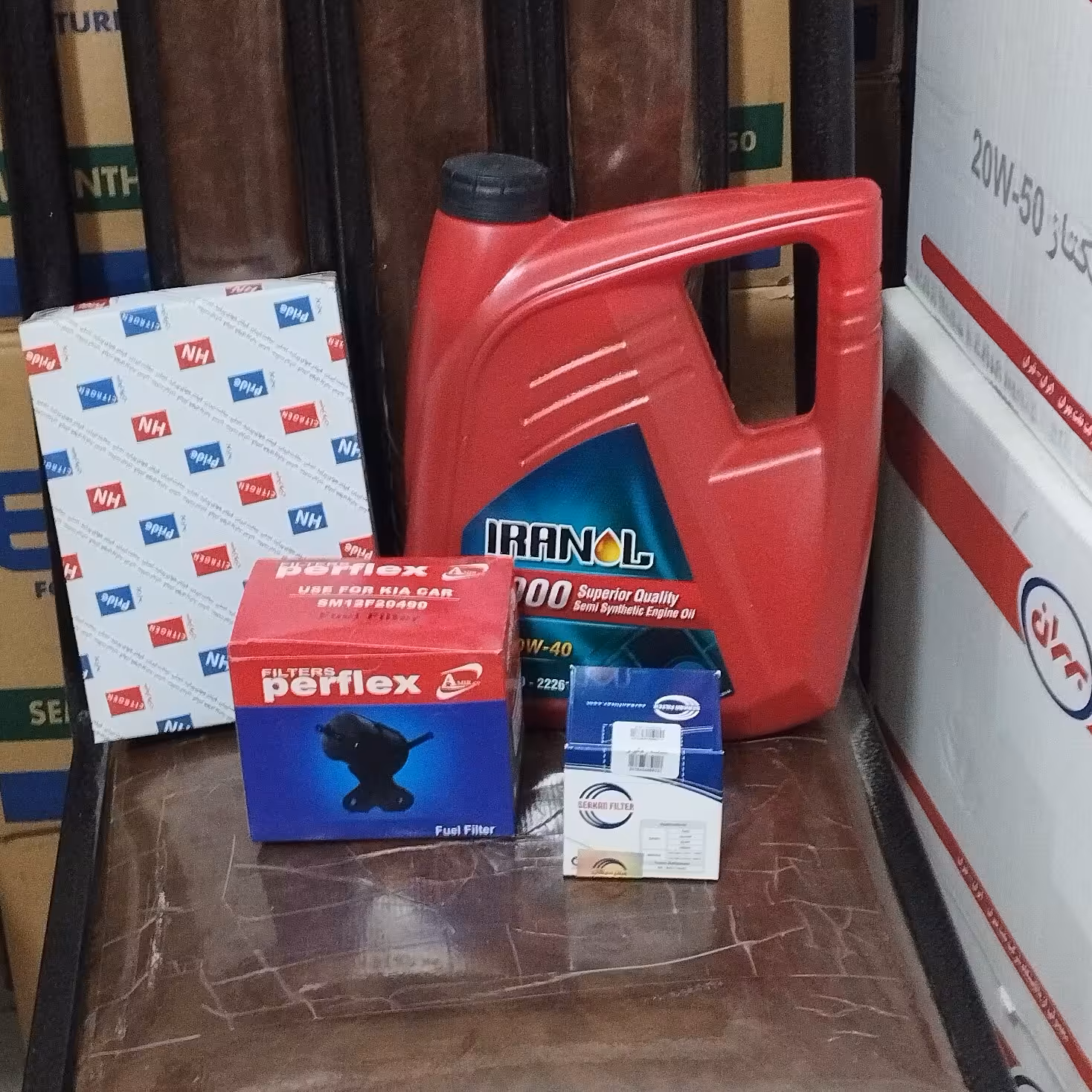 بسته تعویض روغن پراید 