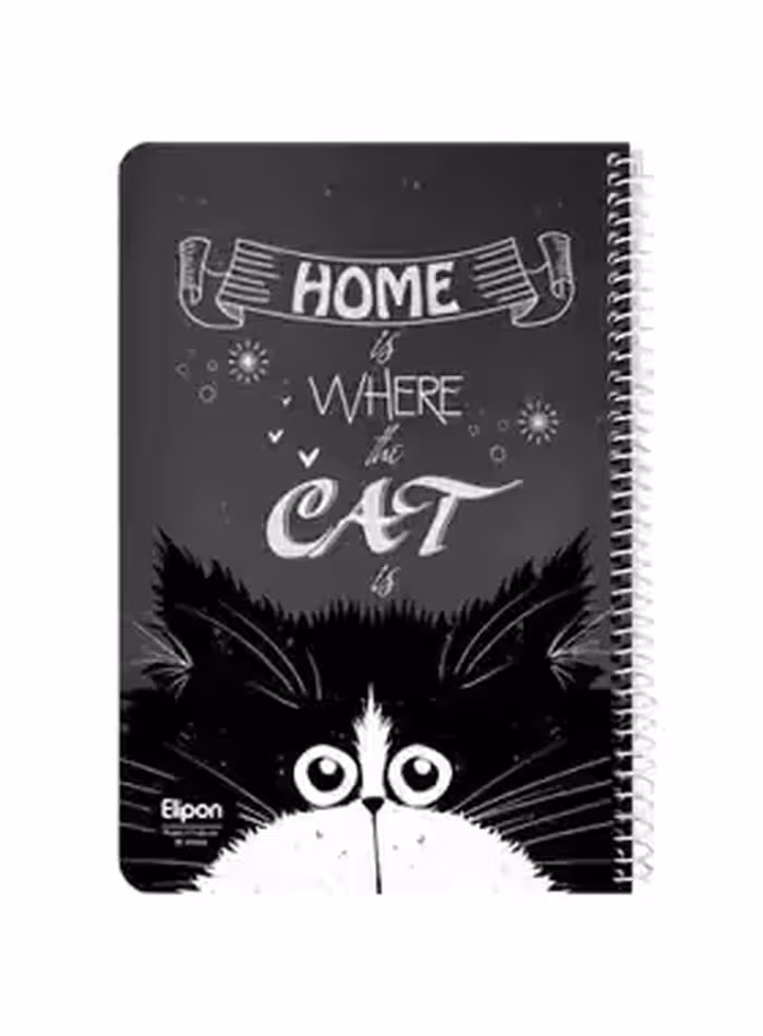 دفتر مشق 80 برگ الیپون طرح کارتونی | چی بخونم