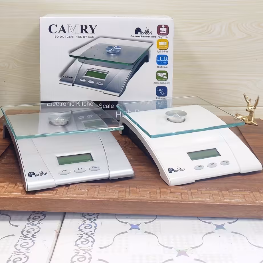 ترازو دیجیتال اشپزخانه برند با کیفیت  کمری  استیل وشیشه طبق عکس.کیفیت عالی.زیبا.ارسال رایگان