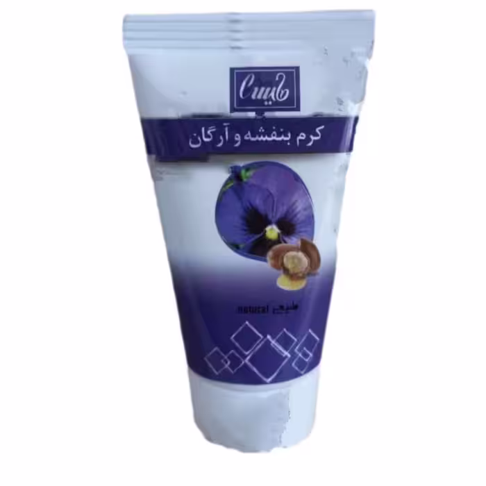 کرم بنفشه ارگان ارگانیک