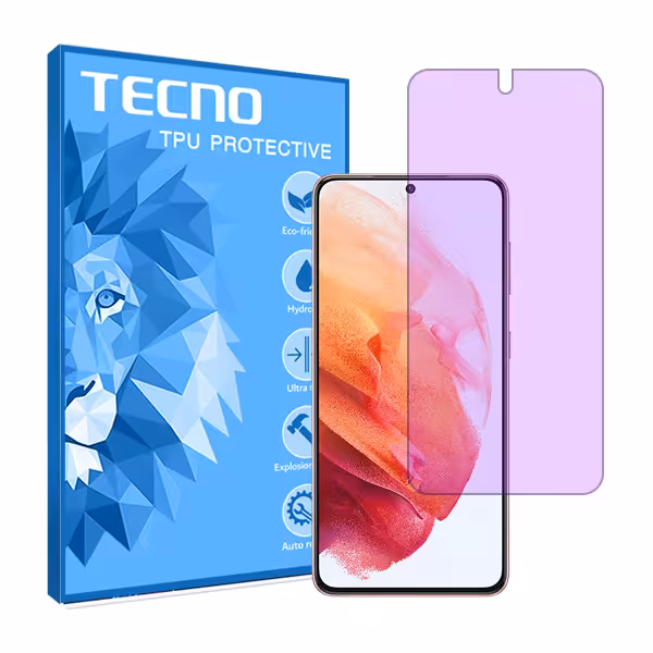 گلس سامسونگ Galaxy S21 مدل آنتی پرپل برند تکنو کد S