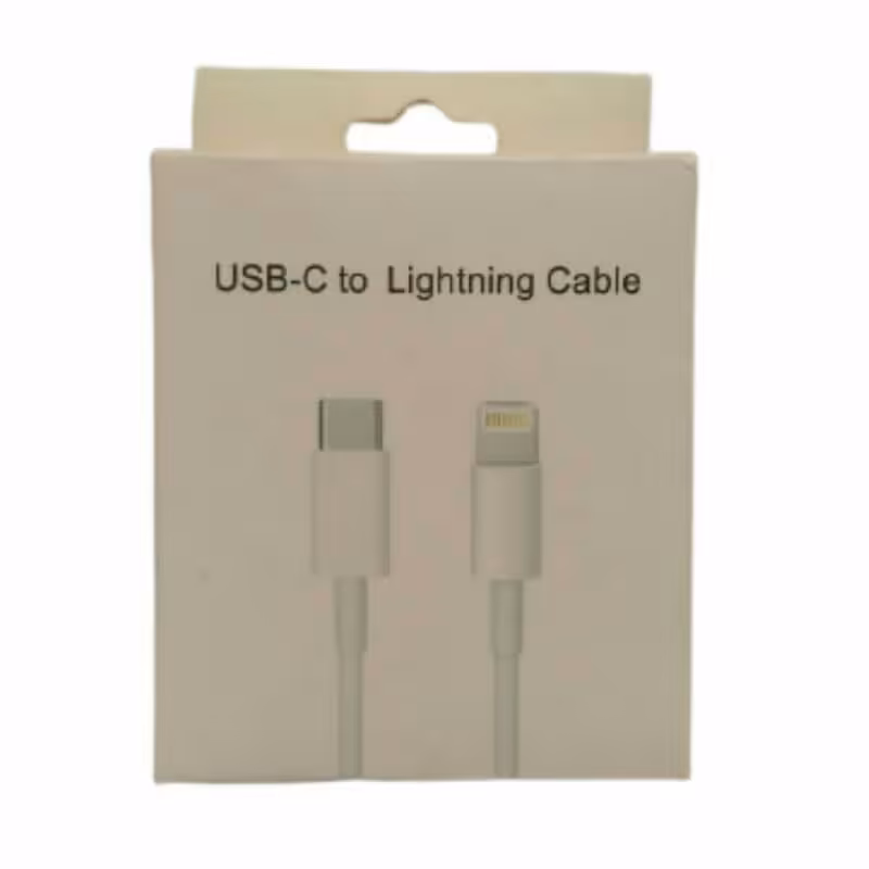 کابل فست شارژ تایپ سی به لایتنینگ اپل ( 20 وات 