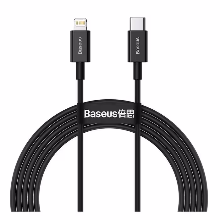 قیمت و خرید کابل تبدیل 2 متری USB-C به لایتنینگ بیسوس مدل Superior CATLYS-C01 | یاس ارتباط
