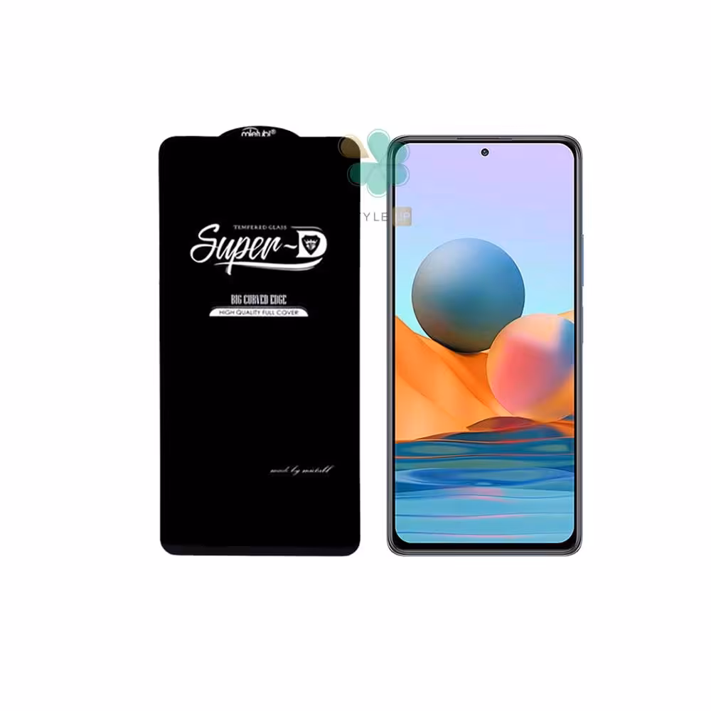 گلس گوشی شیائومی Redmi Note 10 Pro Max تمام صفحه Super D
