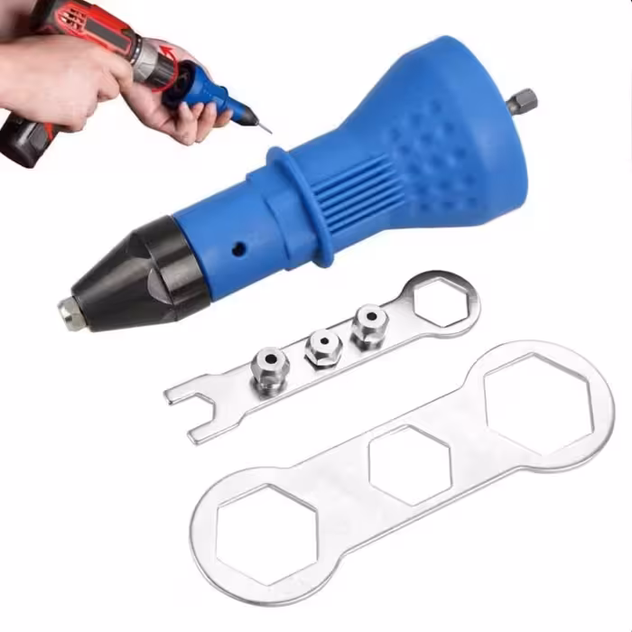 میخ پرچ کن سر دریلی