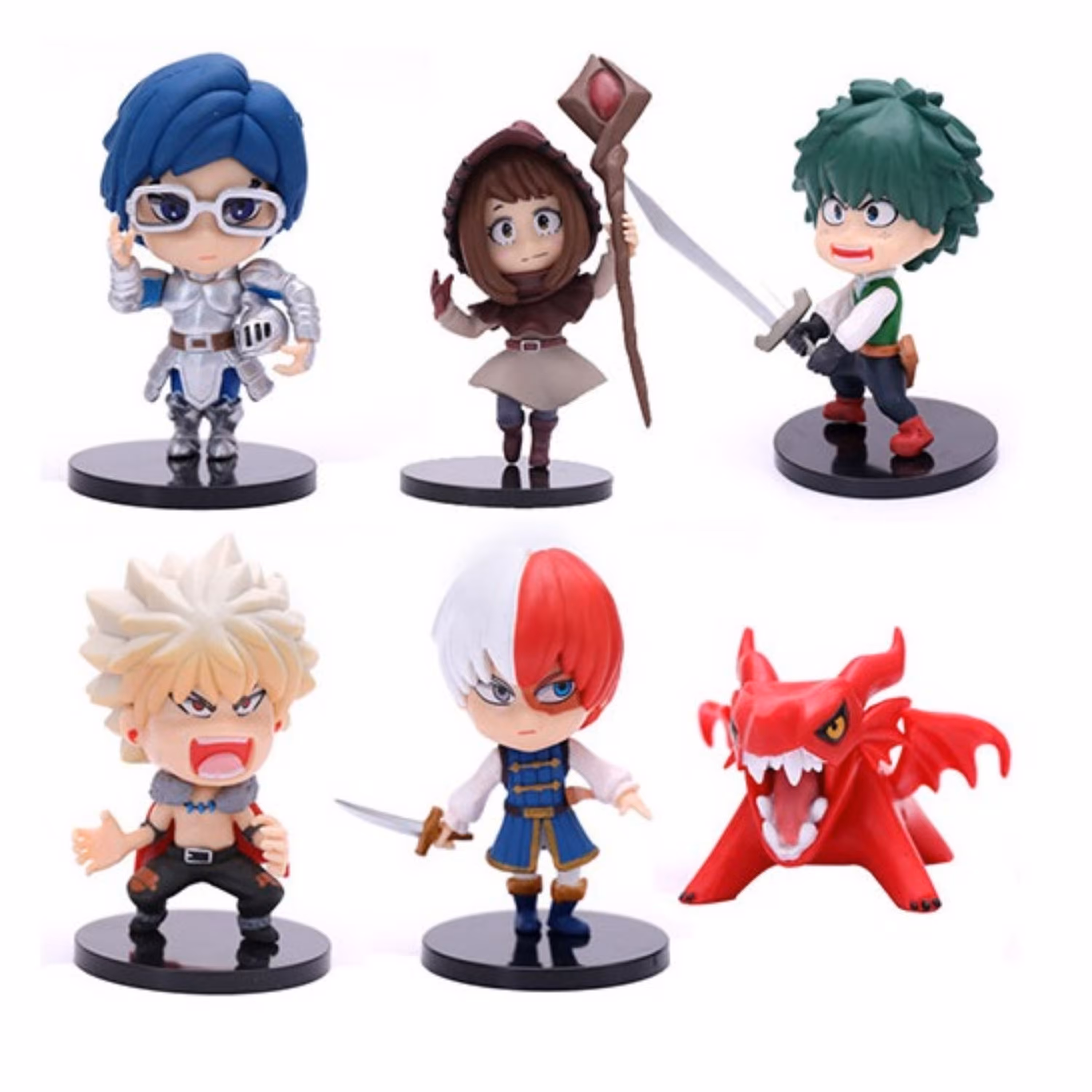 فیگور فله مدل My Hero Academia بسته شش عددی کد 2