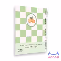 دفتر کاغذ شطرنجی 60 برگ پیتیکو طرح 5