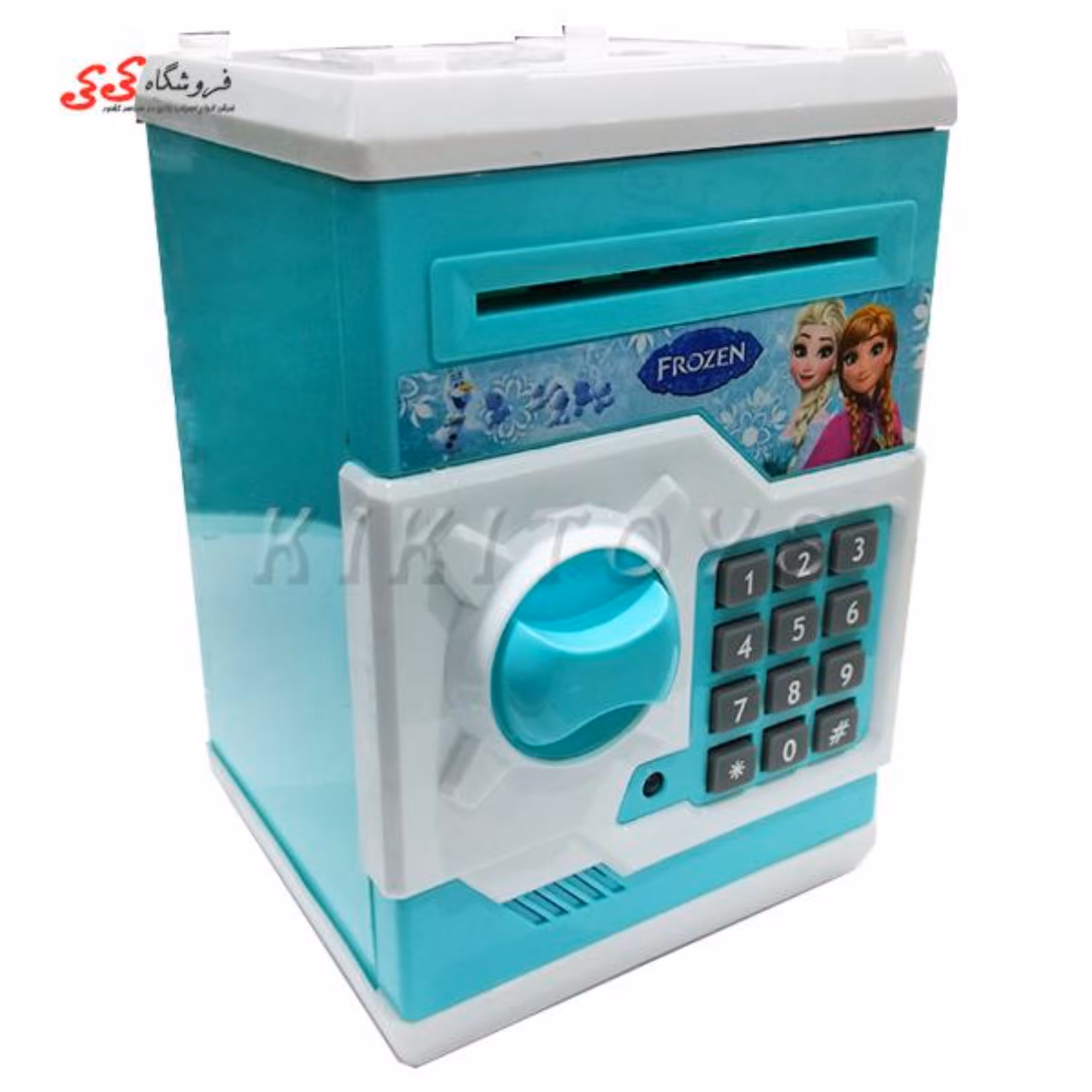 گاوصندوق رمز دار اسباب بازی MONEY SAFE BOX FROZEN WF3001-FZ