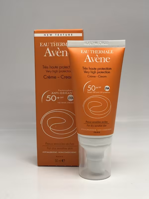 کرم ضدآفتاب بی رنگ SPF50 اون 50 میل - Avene