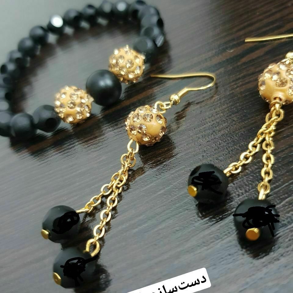 ست دستبند و گوشواره رنگ ثابت