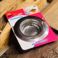 صافی سینک گرد جنس استیل تک رنگ