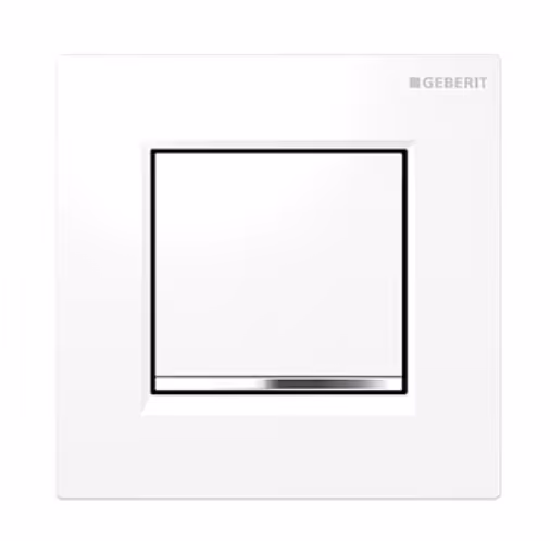 کلید فلاش تانک توکار گبریت یورینال پنوماتیک فشاری type 30 سفید