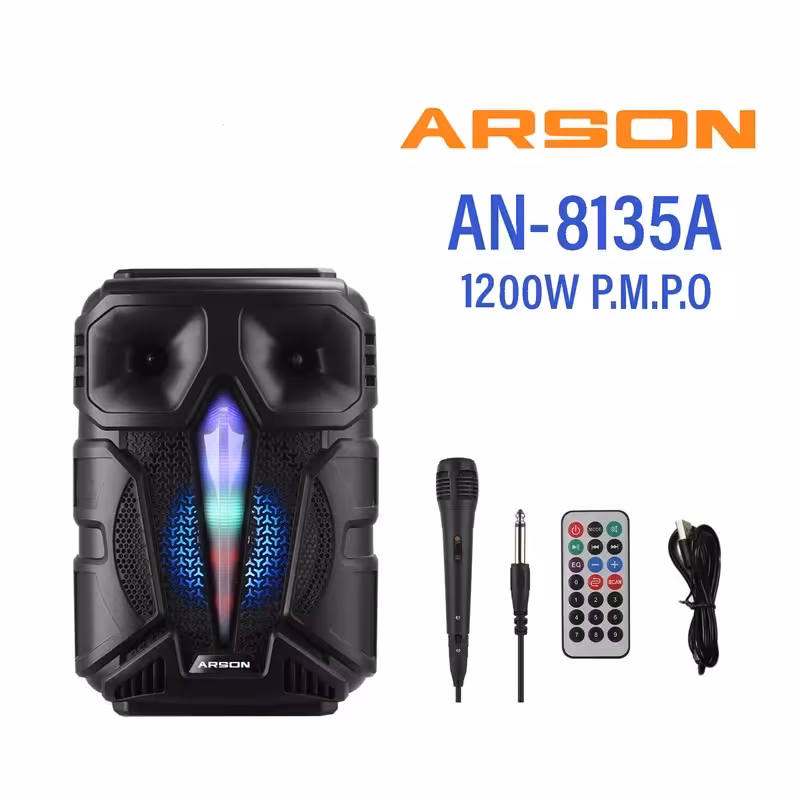 اسپیکر بلوتوثی قابل حمل آرسون مدل AN-8135A

