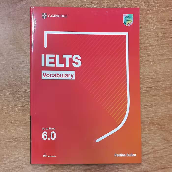 کتاب واژگان آیلتس Cambridge vocabulary IELTS up to band 6 به همراه Qr کد