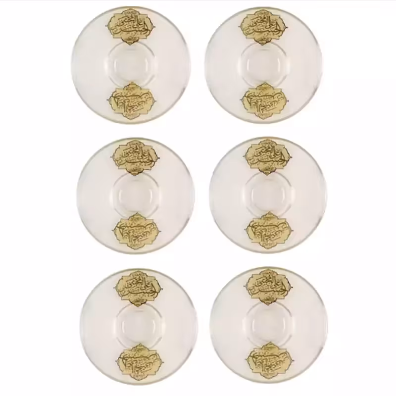 102523-نعلبکی بلوری یا حسن بن علی المجتبی ع-6تایی