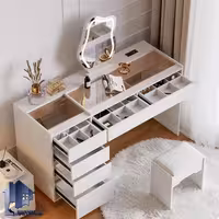 میز آرایش لامپ دار DJ711