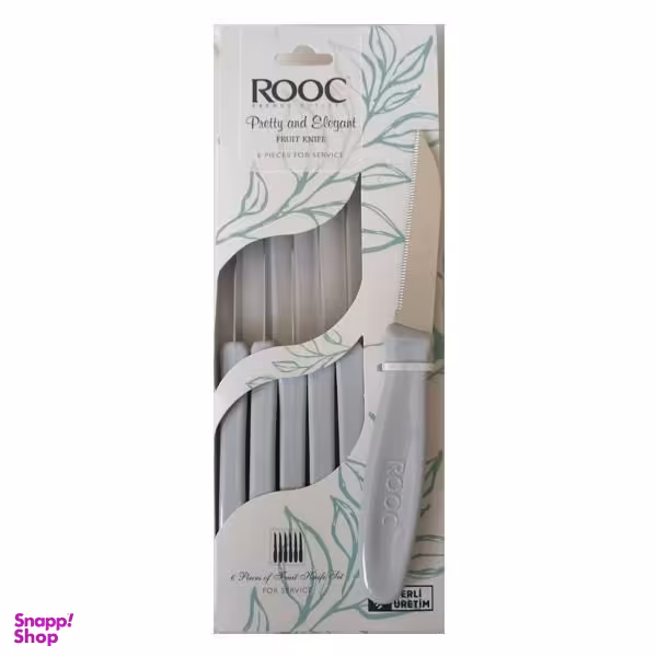 کارد میوه خوری روک مدل aco1120 بسته 6 عددی