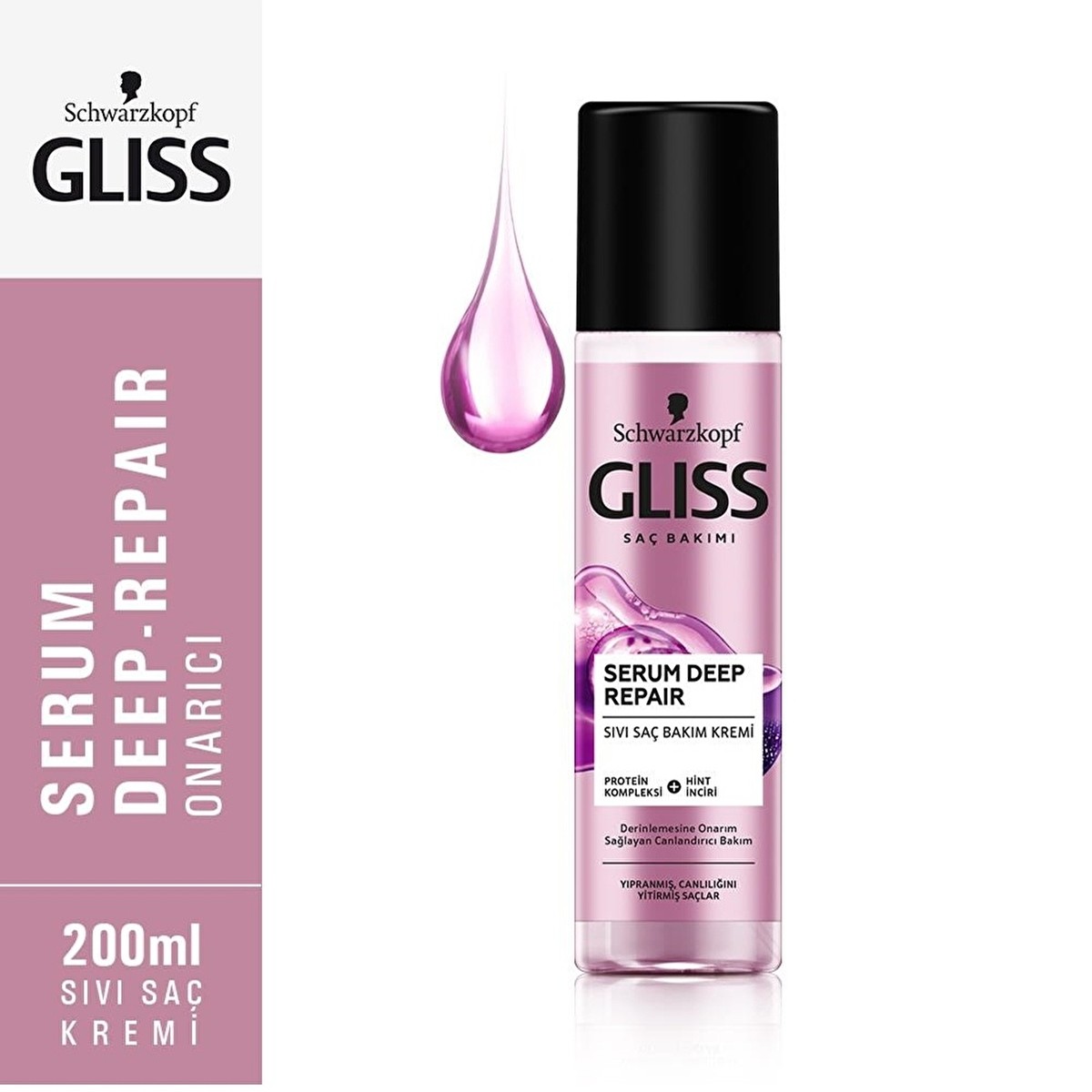 سرم ترمیم کننده مو گلیس مدل Serum Deep Repair ظرفیت 200 میلی لیتر