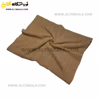 شال مبل بافت سوپر (تراکم بالا) طرح هیلدا سایز 160×220 نسکافه ای