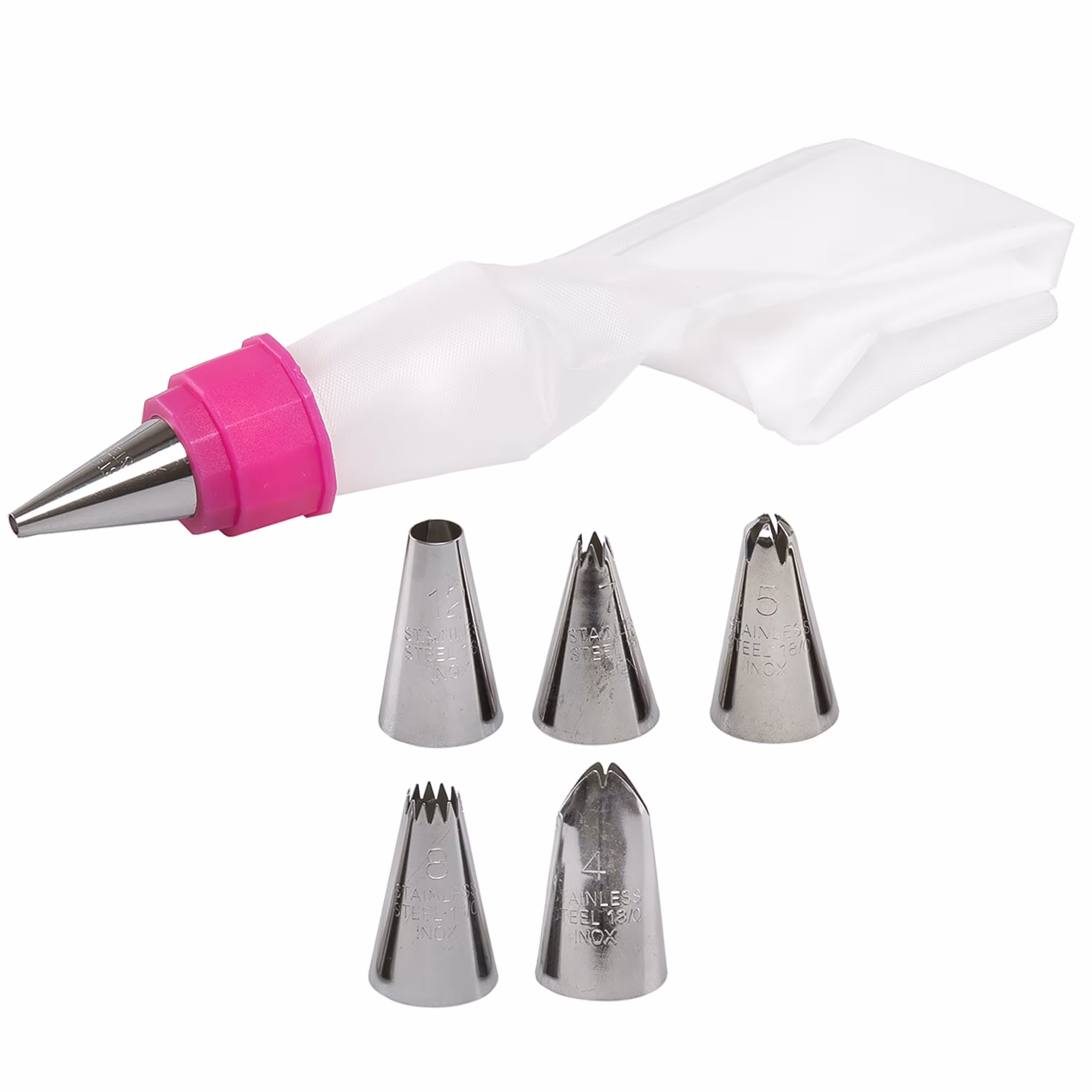 قیف خامه زن Nozzles مجموعه 7 عددی