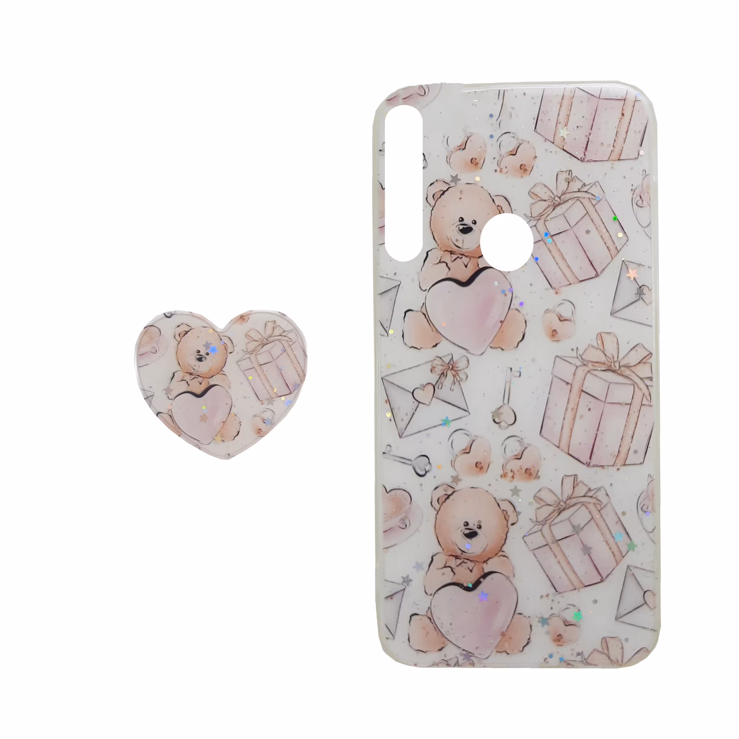 قاب گوشی سامسونگ مدل a20s طرح خرسی