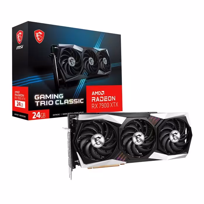 کارت گرافیک ام اس آی MSI Radeon RX7900 XTX GAMING TRIO CLASSIC 24G
