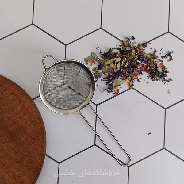 صافی چای فلزی سایز 8