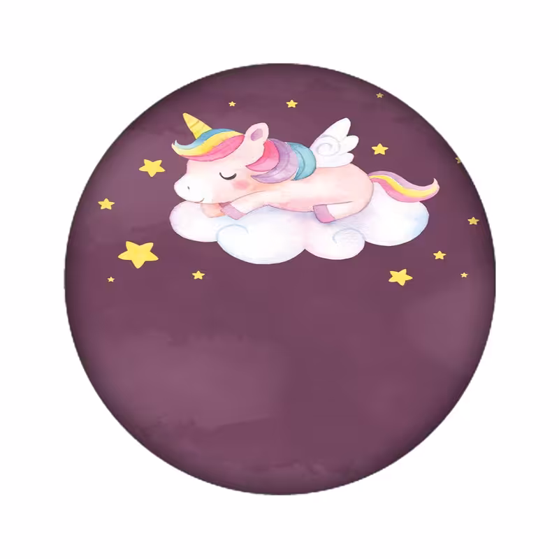 استیکر تزئینی موبایل و تبلت مدل یونیکورن کد 2904