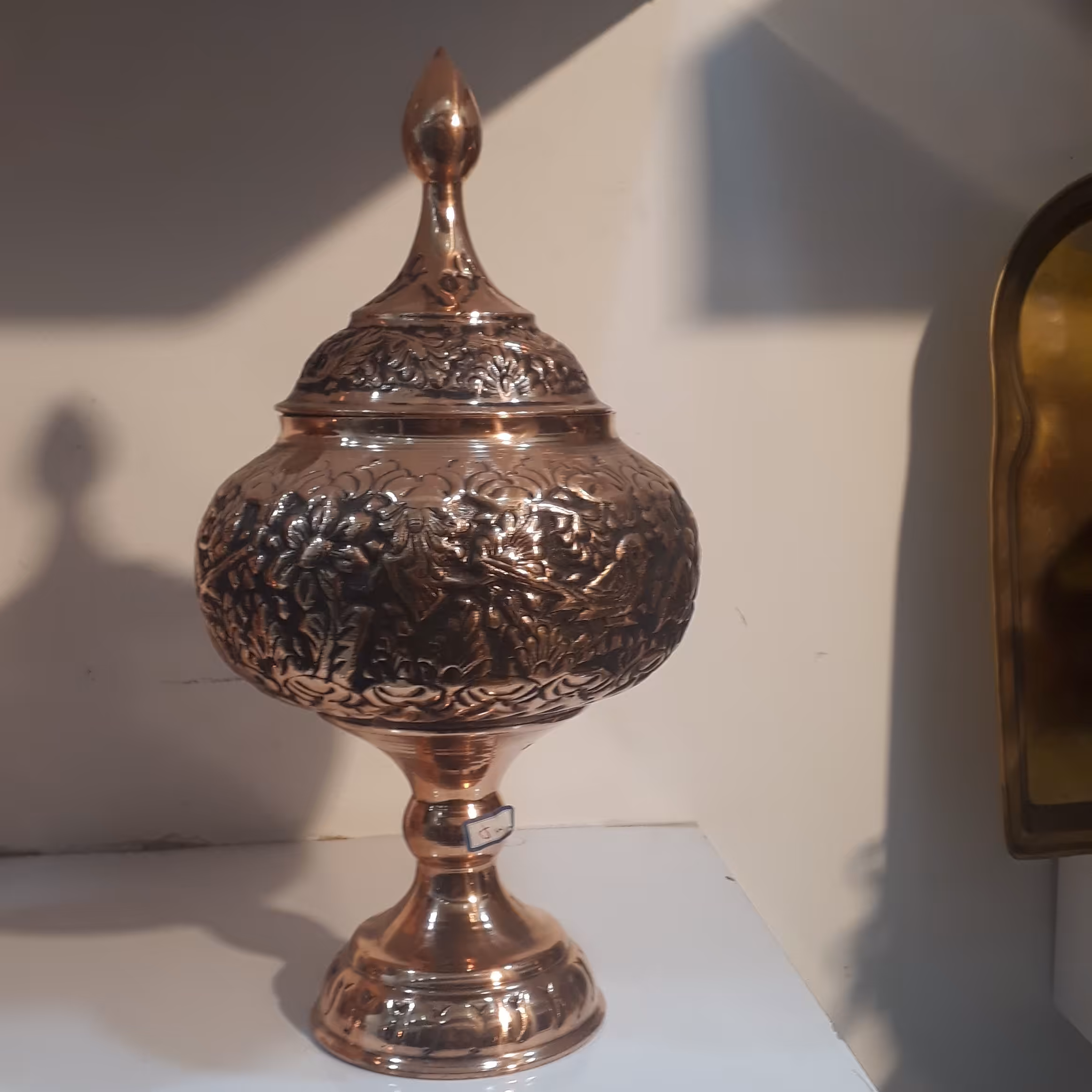 گز خوری قلمکار مسی سایز2