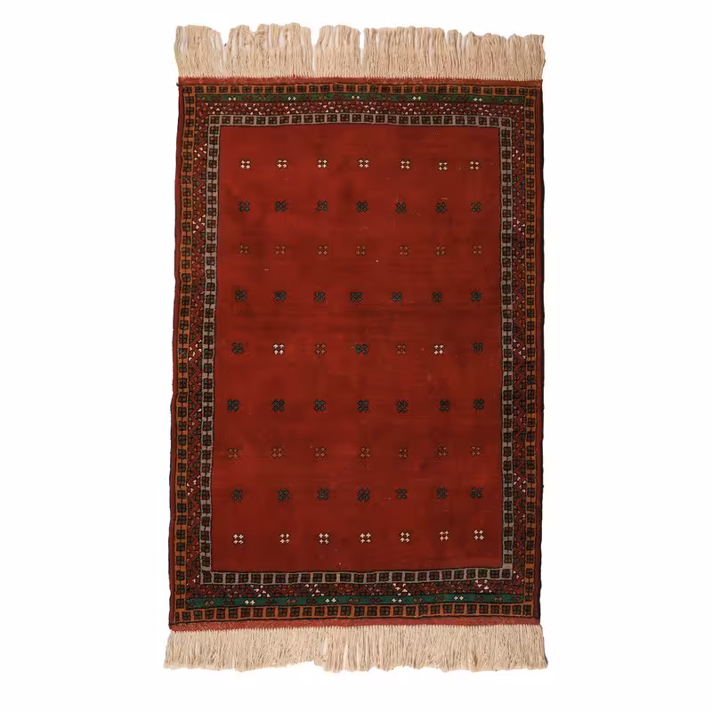 فرش دستباف دو و نیم متری طرح خراسان کد 4020307