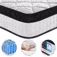 تشک هیمن مدل M3 دونفره سایز 180x200 سانتی متر به همراه محافظ تشک ارسال رایگان