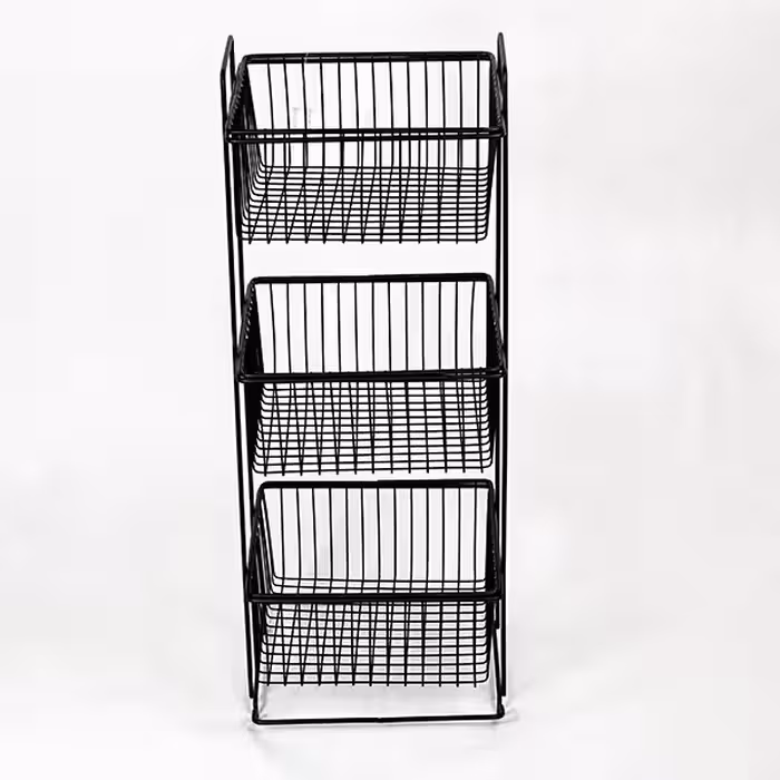 جا پیازی مدل مربع 3 طبقه بهساز فلز