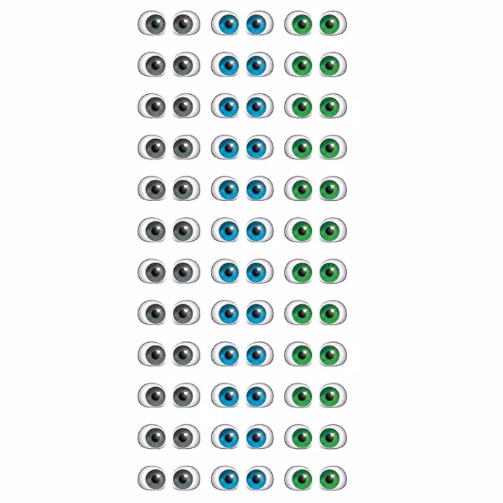 چشم رزینی 10 میل کد 5 بسته 36 جفتی
