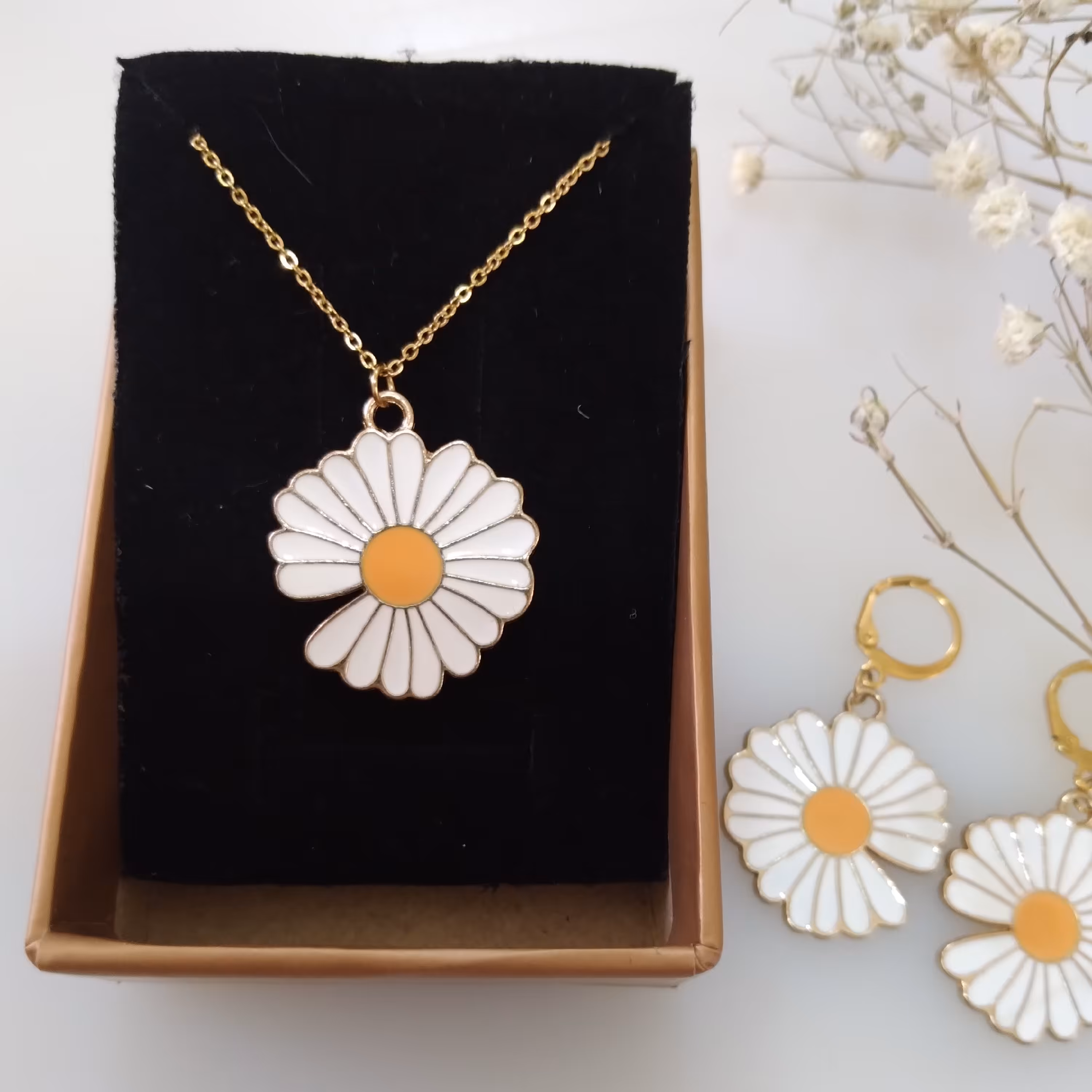 نیمست بهاری بابونه  بابونه دوطرفه  سبک ودخترانه وزنانه