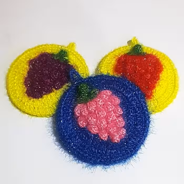 اسکاج انگور دولایه دستبافت