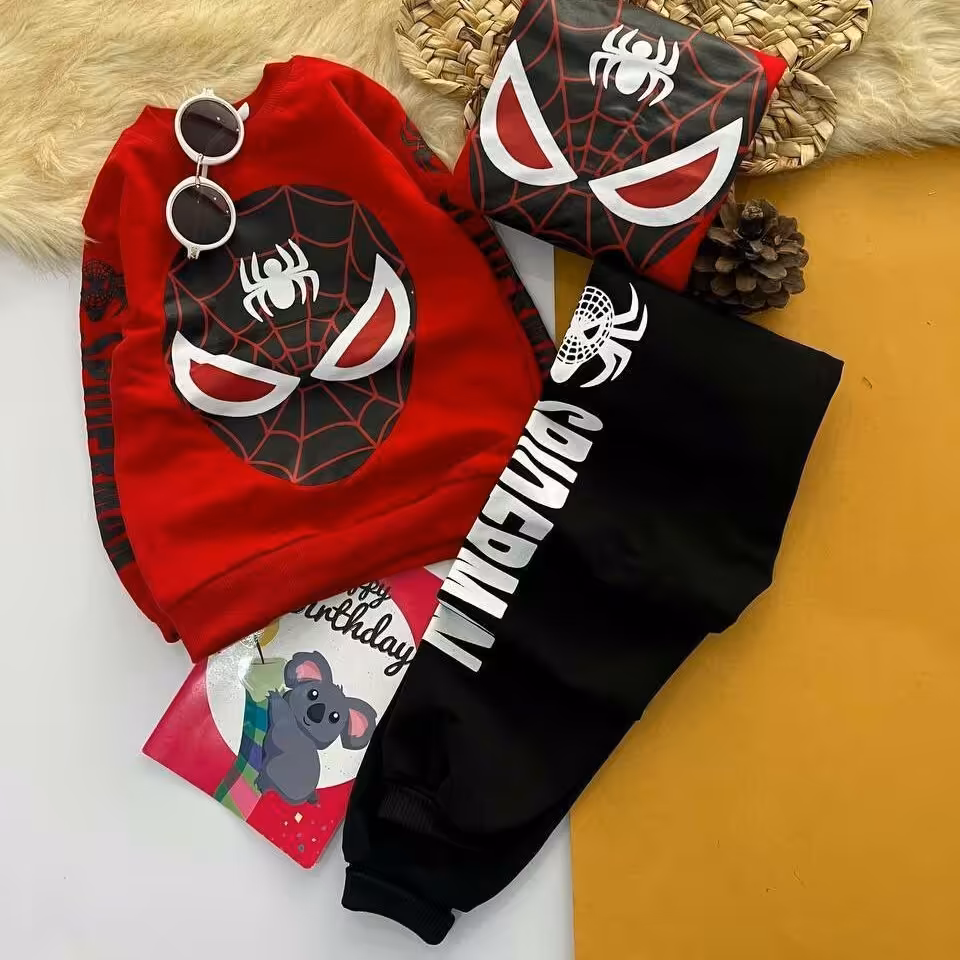 بلوز شلوار پسرونه مرد عنکبوتی